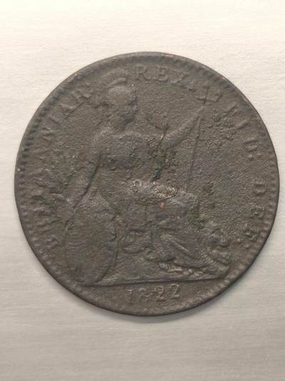 Krab外币市集Vol.12 英国乔治四世1822年1法新