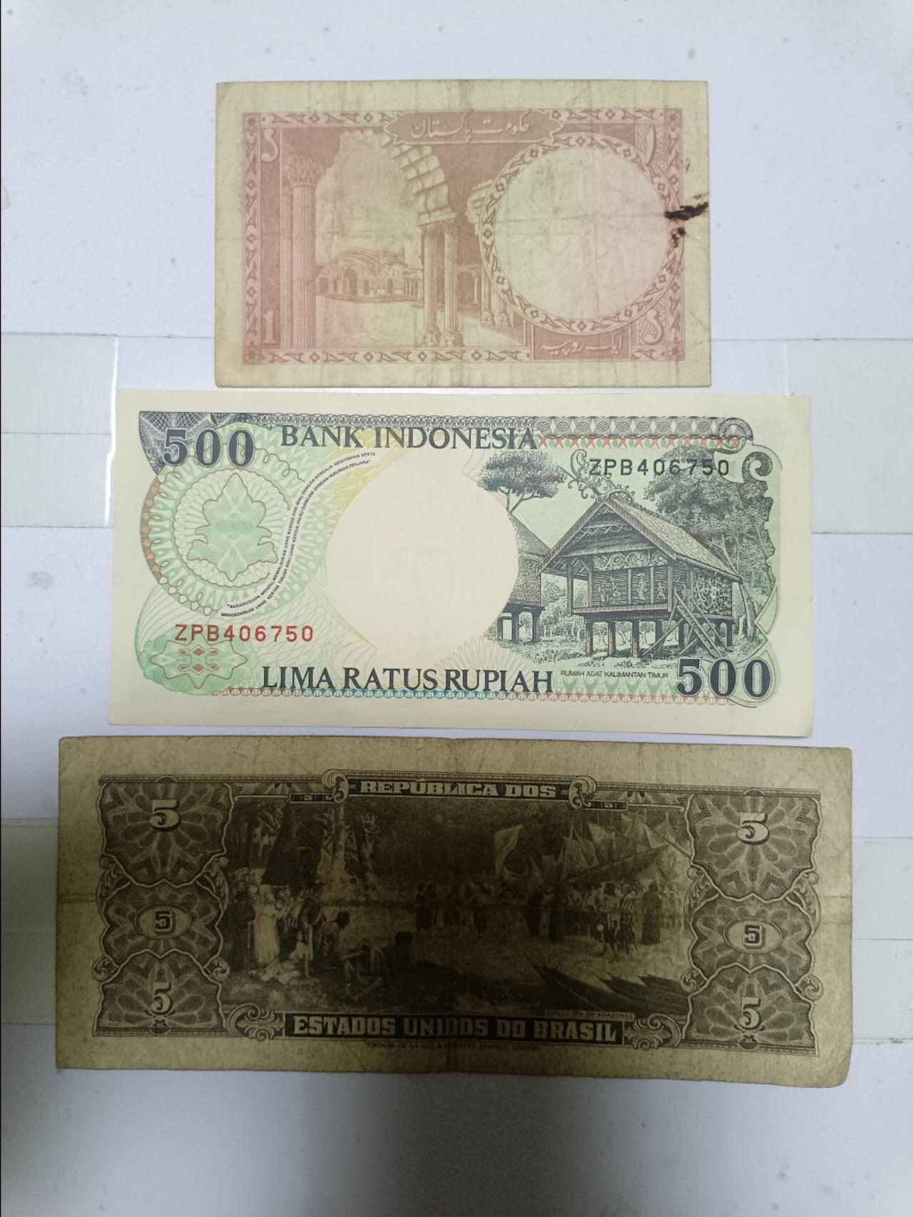 【20250603】非全新纸币第251场 外国3张纸币