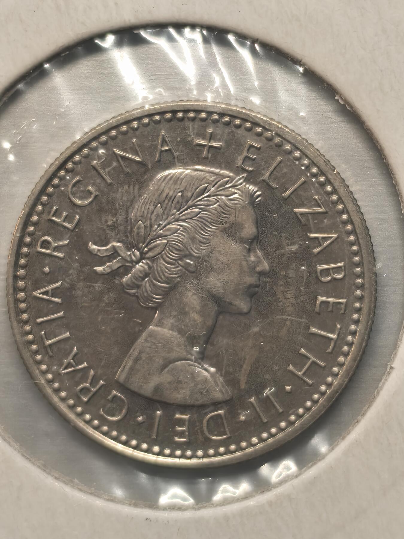 Krab外币市集Vol.12 英国1970年proof精制6便士