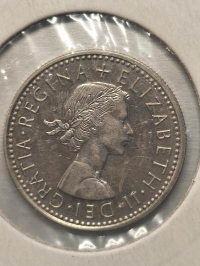 Krab外币市集Vol.12 英国1970年proof精制6便士