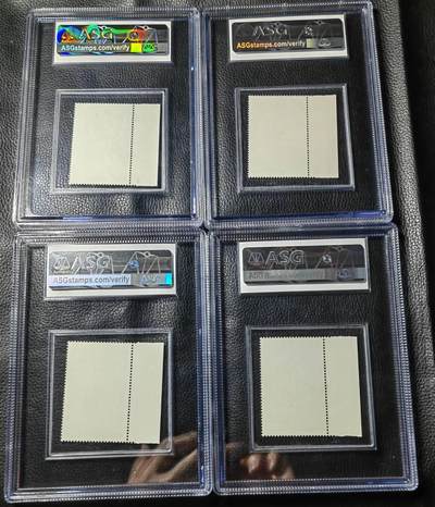 洪涛臻品批发群 精选邮票限时拍卖第1154期  T82西厢记新全  左边厂名  ASG两枚85OG，两枚90OG，喜欢不要错过