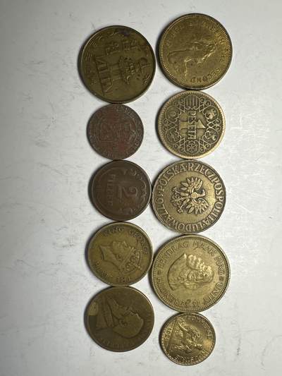 11.26散币、徽章专场 - 铜币10枚（混）