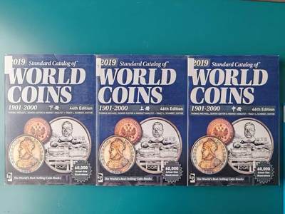 【全场包邮】纯粹捡漏拍444场 - 【收藏工具】自制2019版世界钱币目录1900-2000年46版纸质文稿-共计2384页（印刷厂直发）