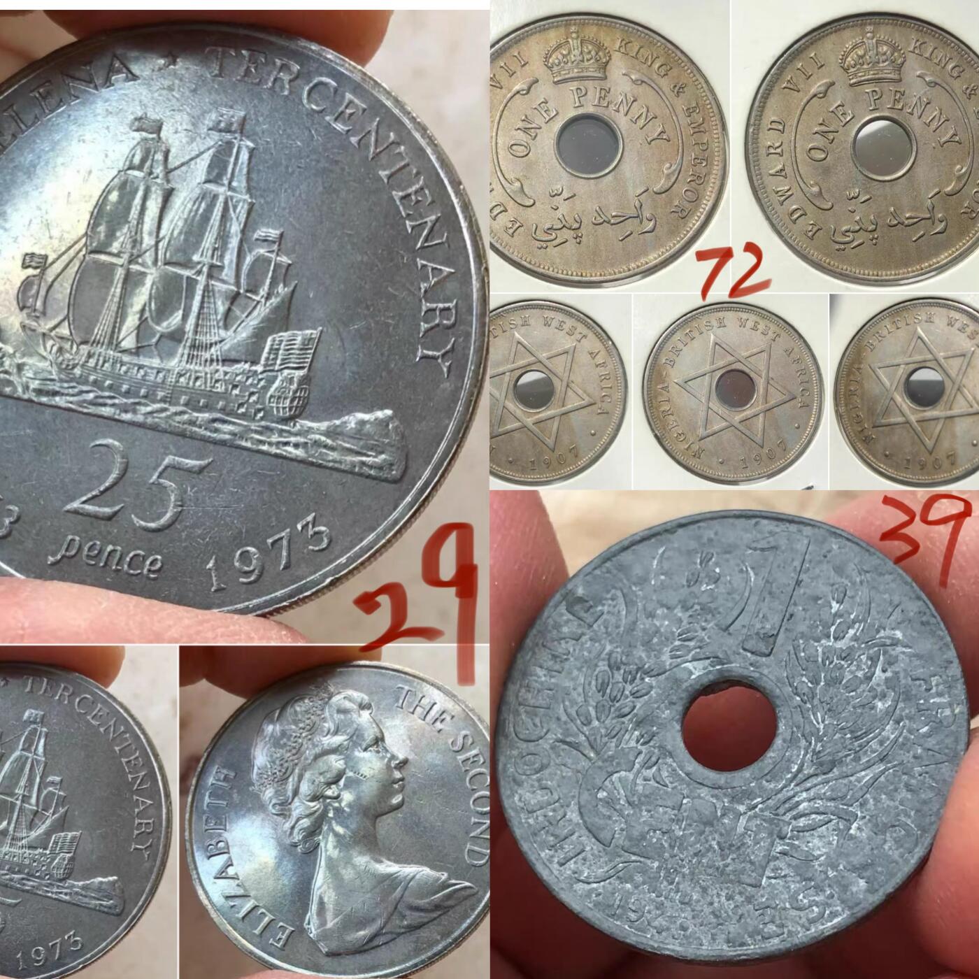各国平价纪念币老钱币第一批