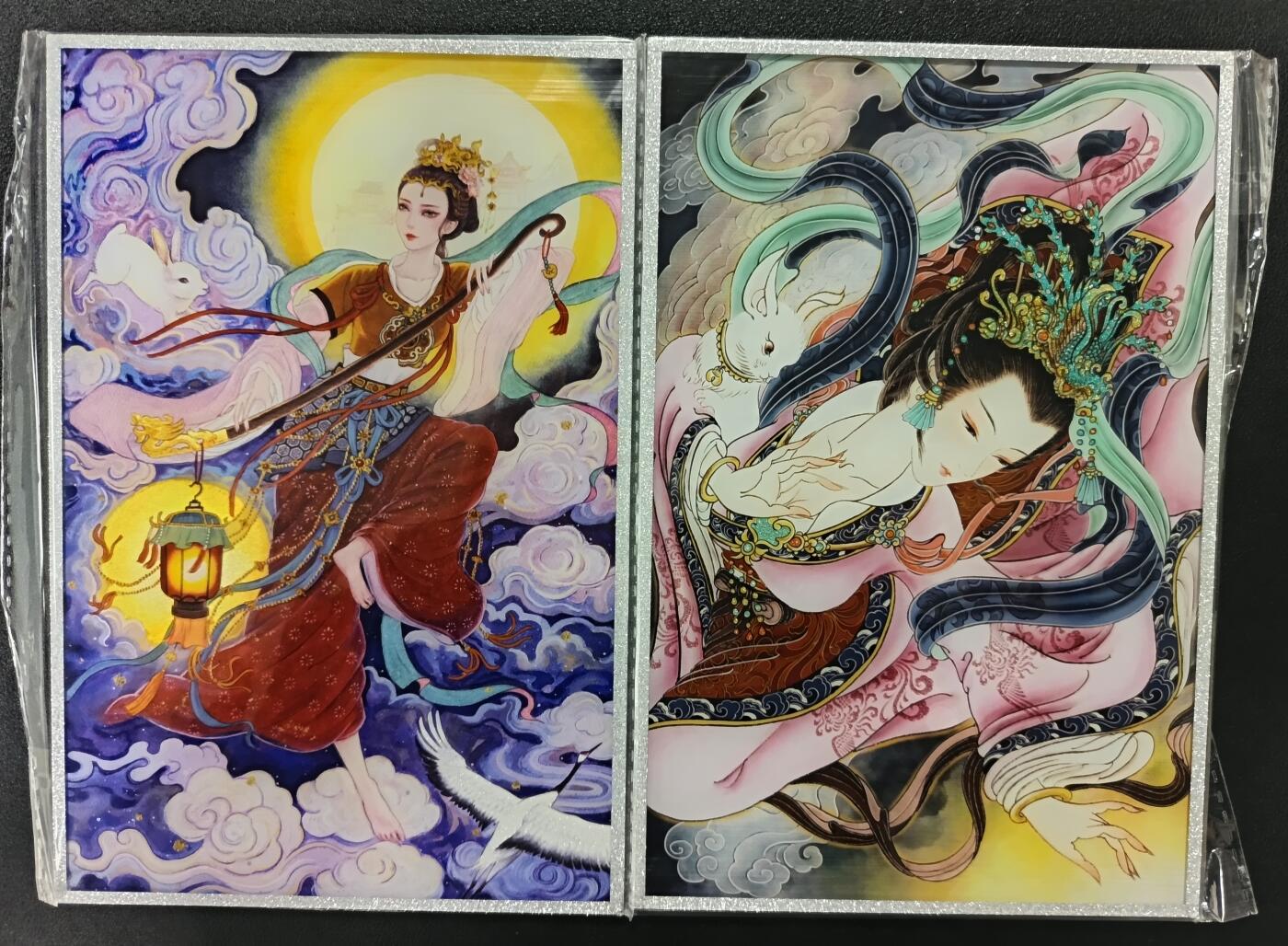 天玑星卡拍第九十一期《万川归海》持续收拍收评中 满赠三娘需备注 卡萃文创 双月霓裳 色纸两张