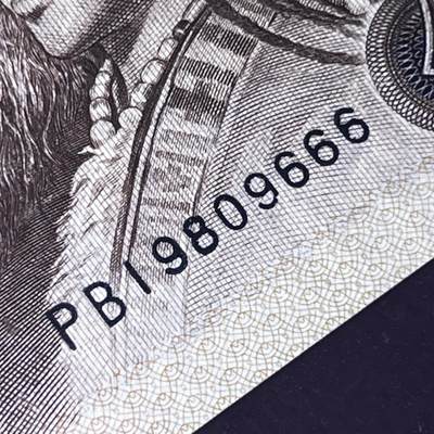 805五福倒置号豹子号666 年份号1980，68分EPQ，品相如图，按图发 - 805五福倒置号豹子号666 年份号1980，68分EPQ，品相如图，按图发