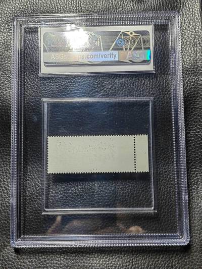 洪涛臻品批发群 精选邮票限时拍卖第1154期  文7人生盖销 一枚，ASG90高分OG ，新票价格高，盖销超高性价比，喜欢不要错过