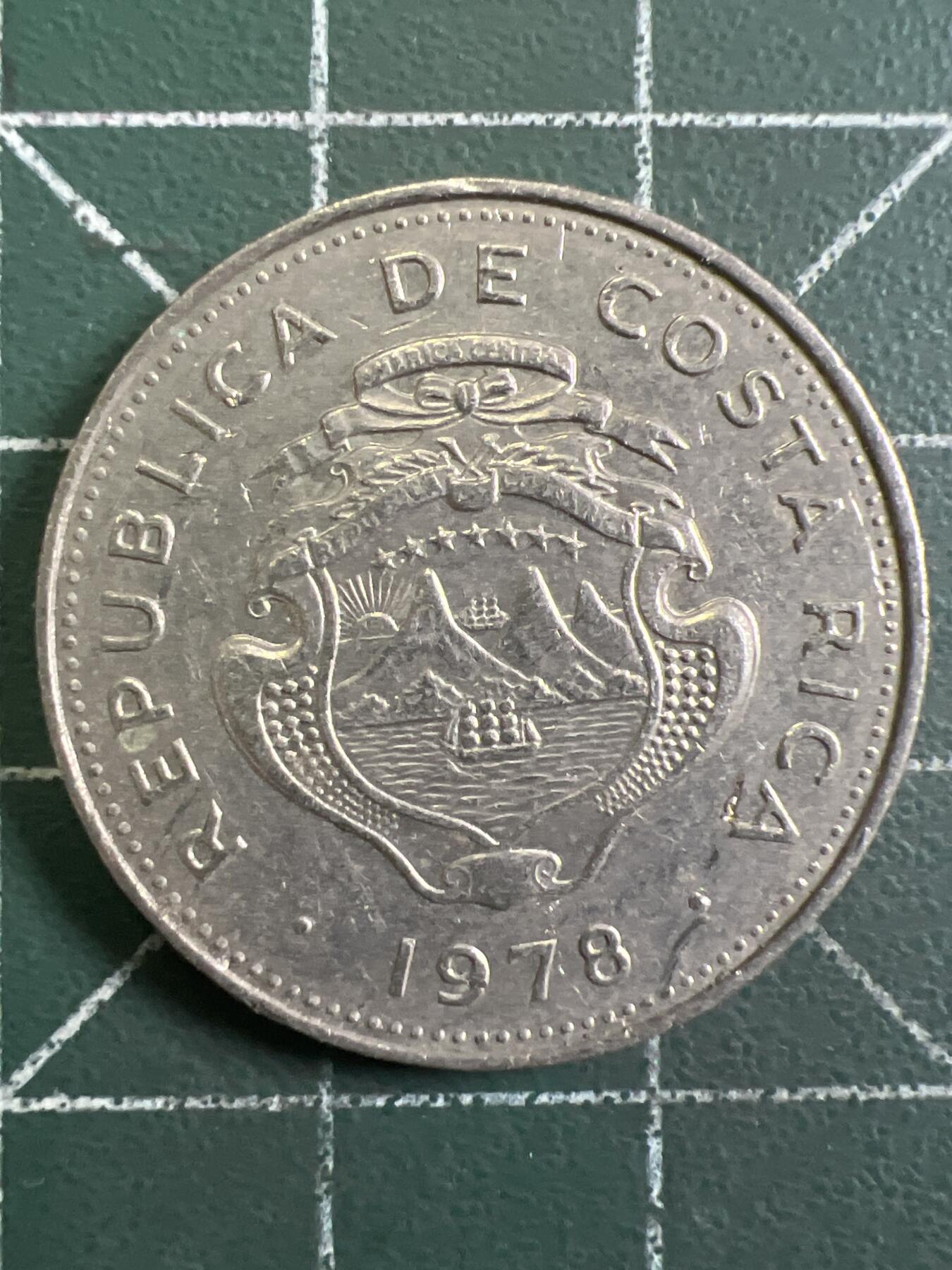 第910期  硬币专场 （无押金，捡漏，全场50包邮，偏远地区除外，接收代拍业务，本店十天发一次货） 哥斯达黎加50分