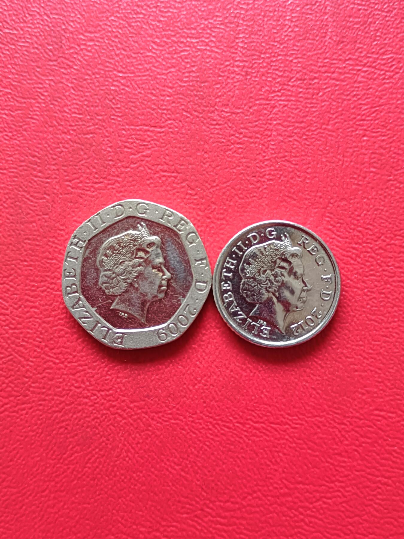 【云涧收藏】第三十一场 英国拼图版2枚，UNC