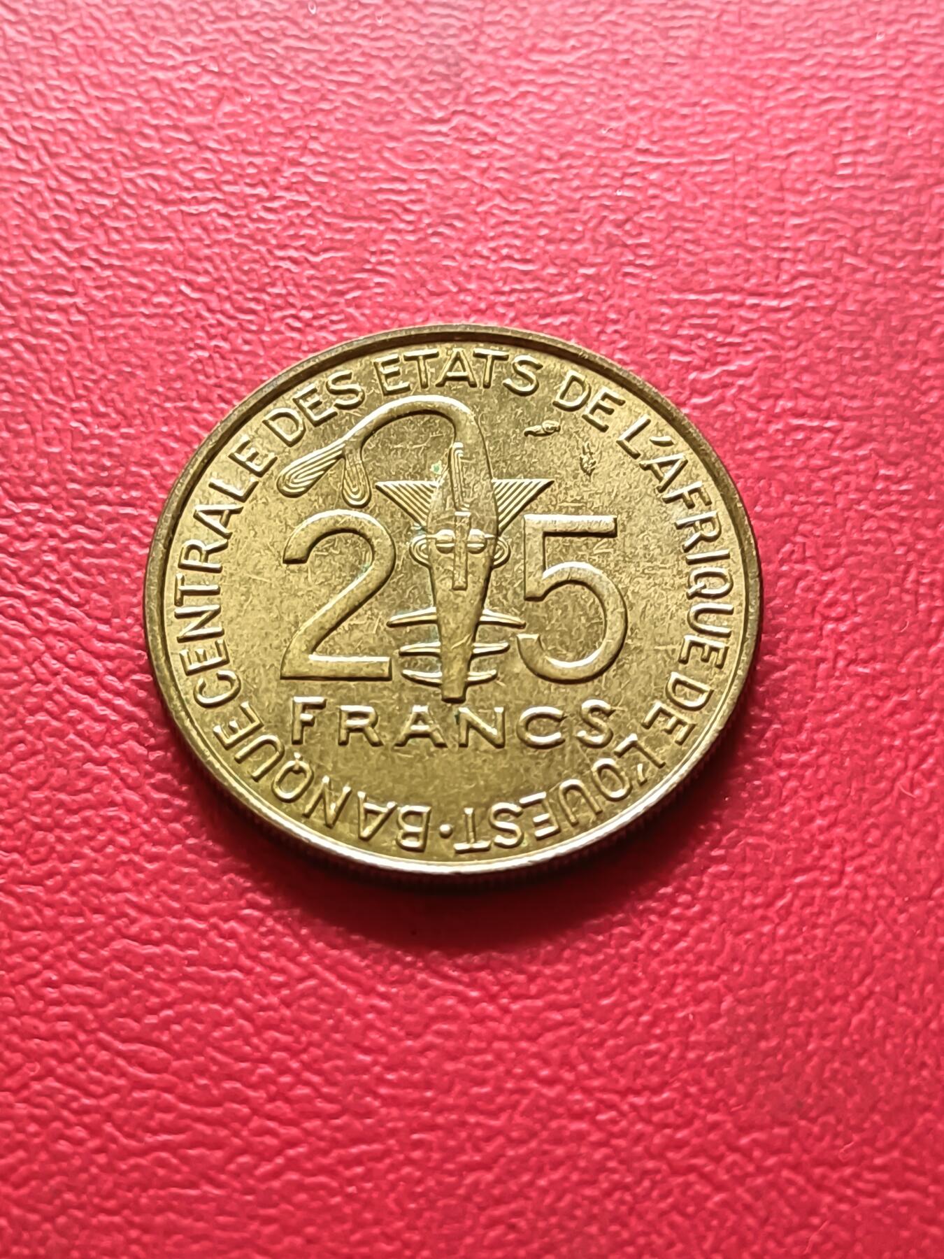 【云涧收藏】第三十一场 西非1994年25法朗
