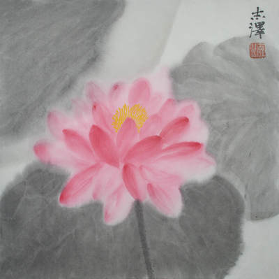 中国美术学院校友专场三 - 吕志泽《睡莲一》