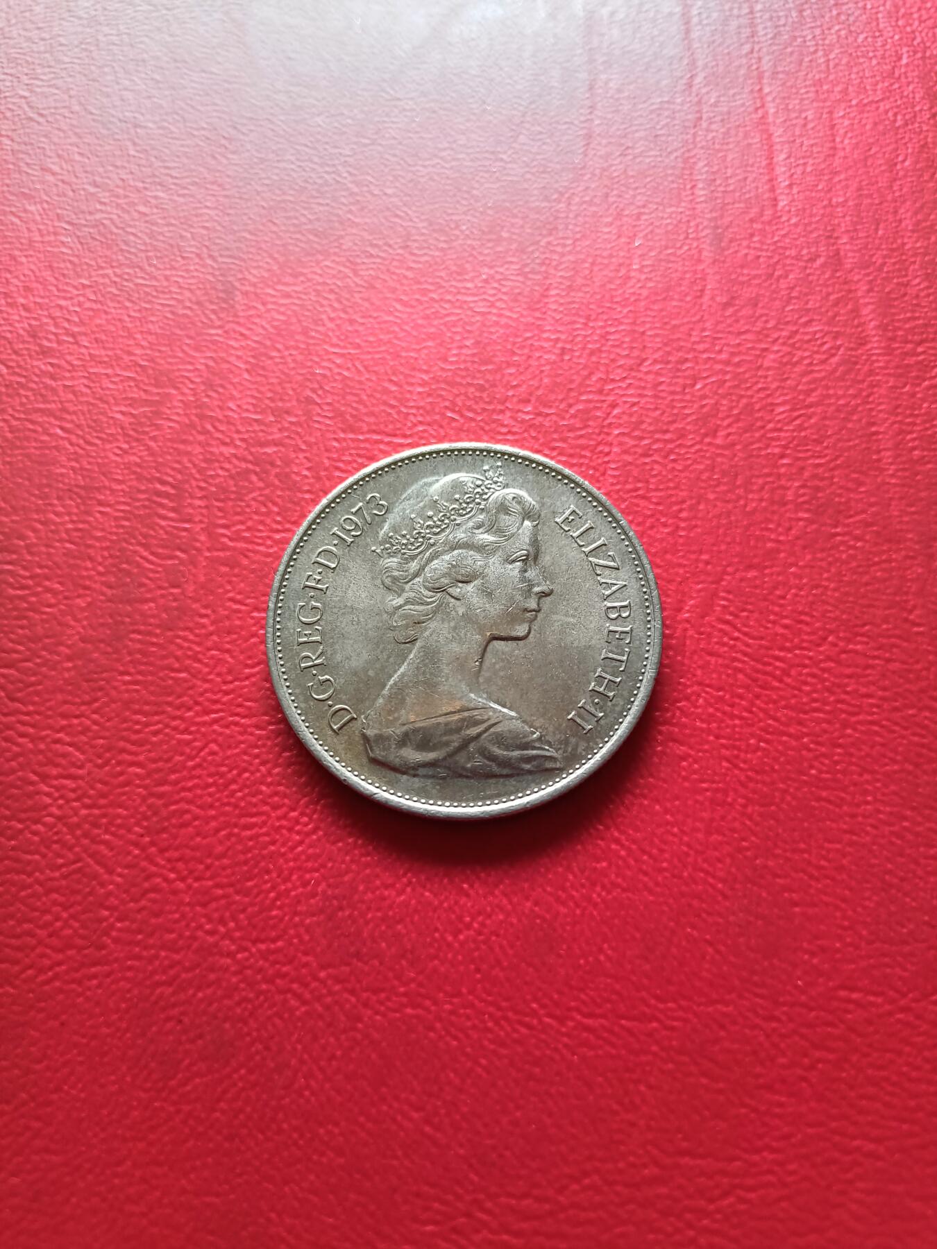 【云涧收藏】第三十一场 英国1973年10便士，UNC