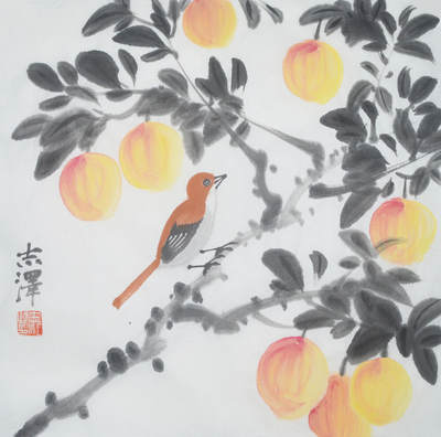 中国美术学院校友专场三 - 吕志泽《桃子》