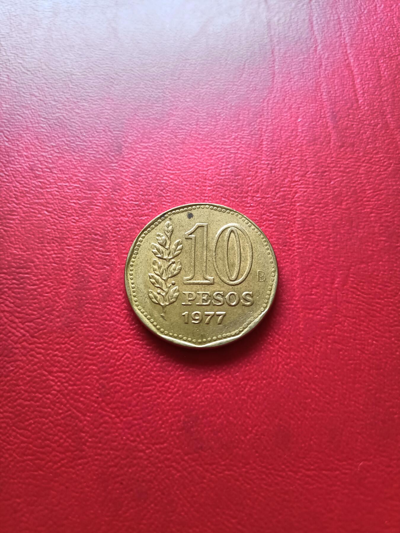 【云涧收藏】第三十一场 阿根廷1977年10比索