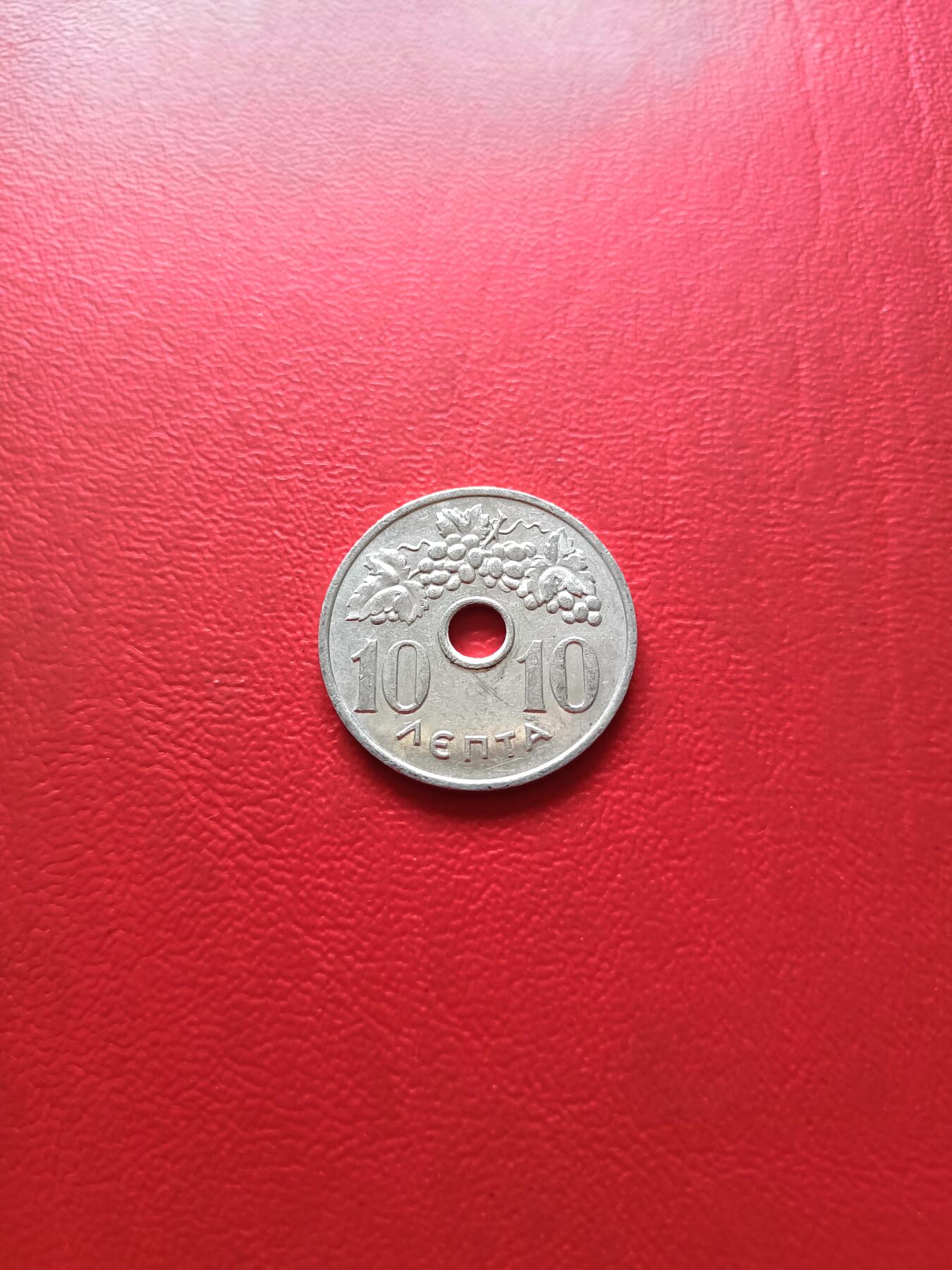 【云涧收藏】第三十一场 希腊1954年10雷普塔，UNC
