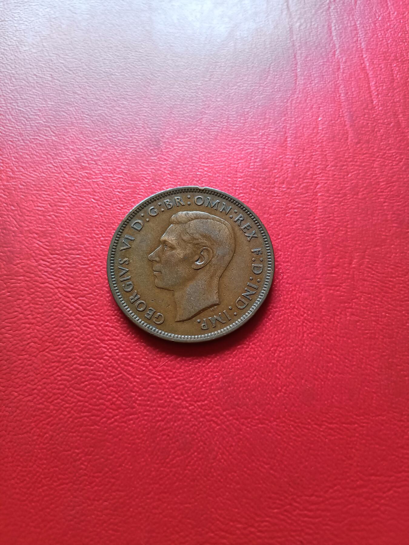 【云涧收藏】第三十一场 英国1938年乔六1便士