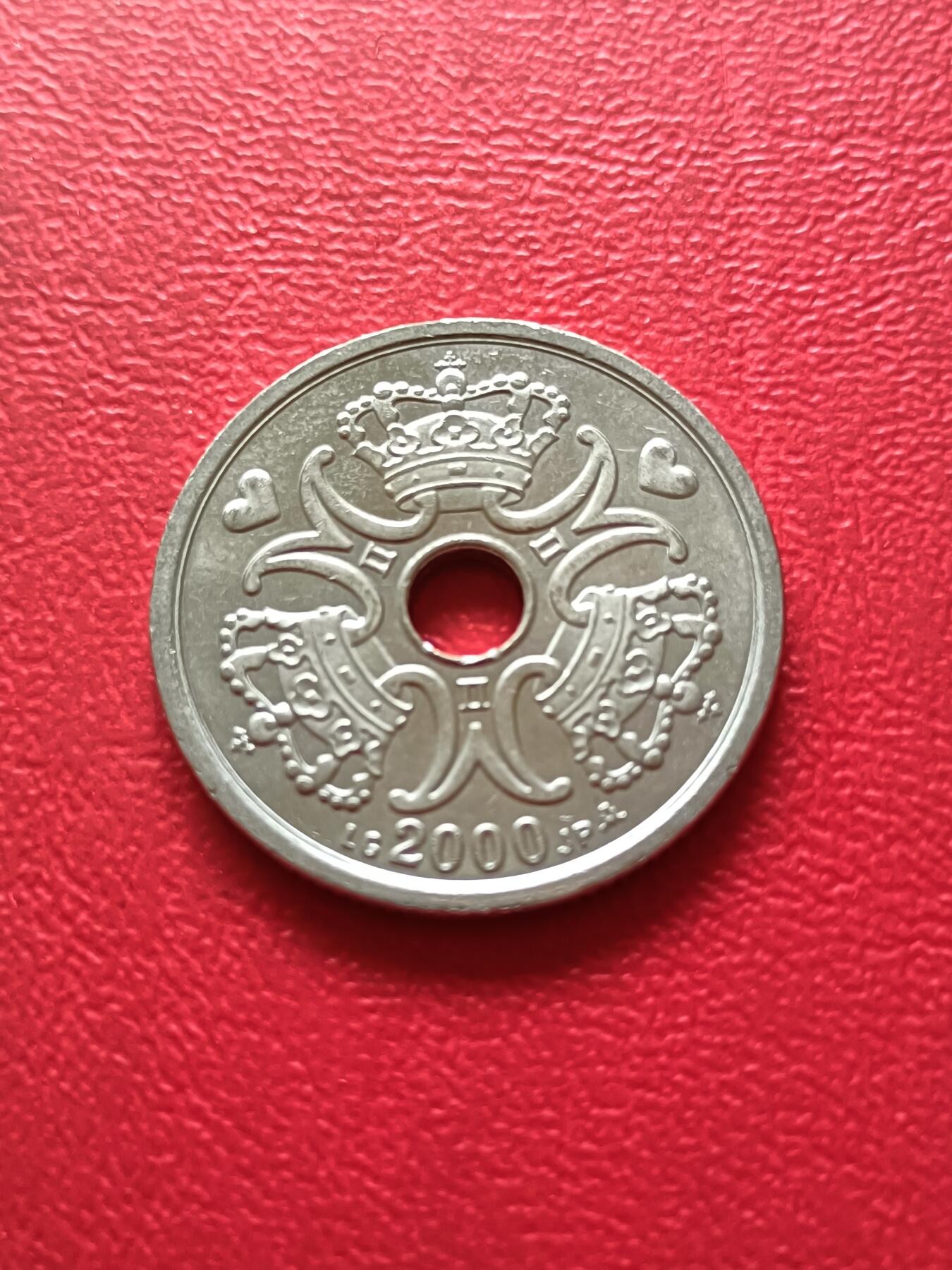 【云涧收藏】第三十一场 丹麦2000年2克朗