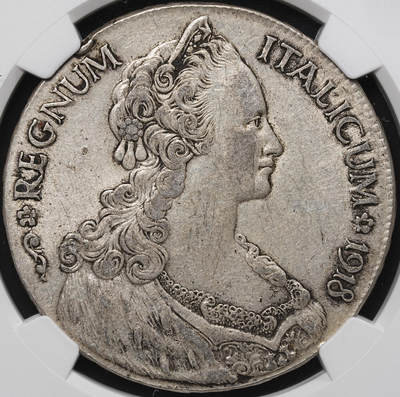 修遠堂世界钱币第七十二期 - NGC AU55 1918意属厄立特里亚1泰勒大银币
