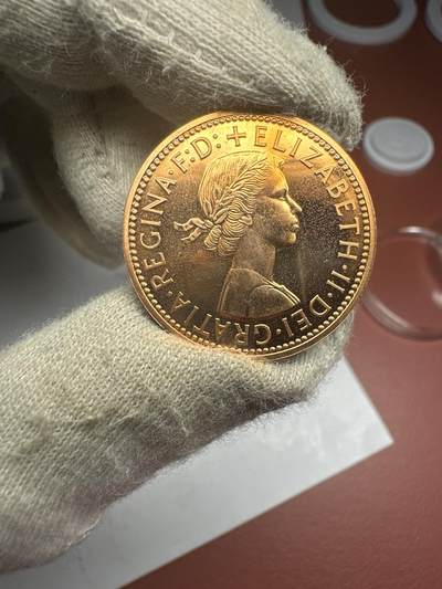 11.26散币、徽章专场 - 1970年英国0.5便士精制币