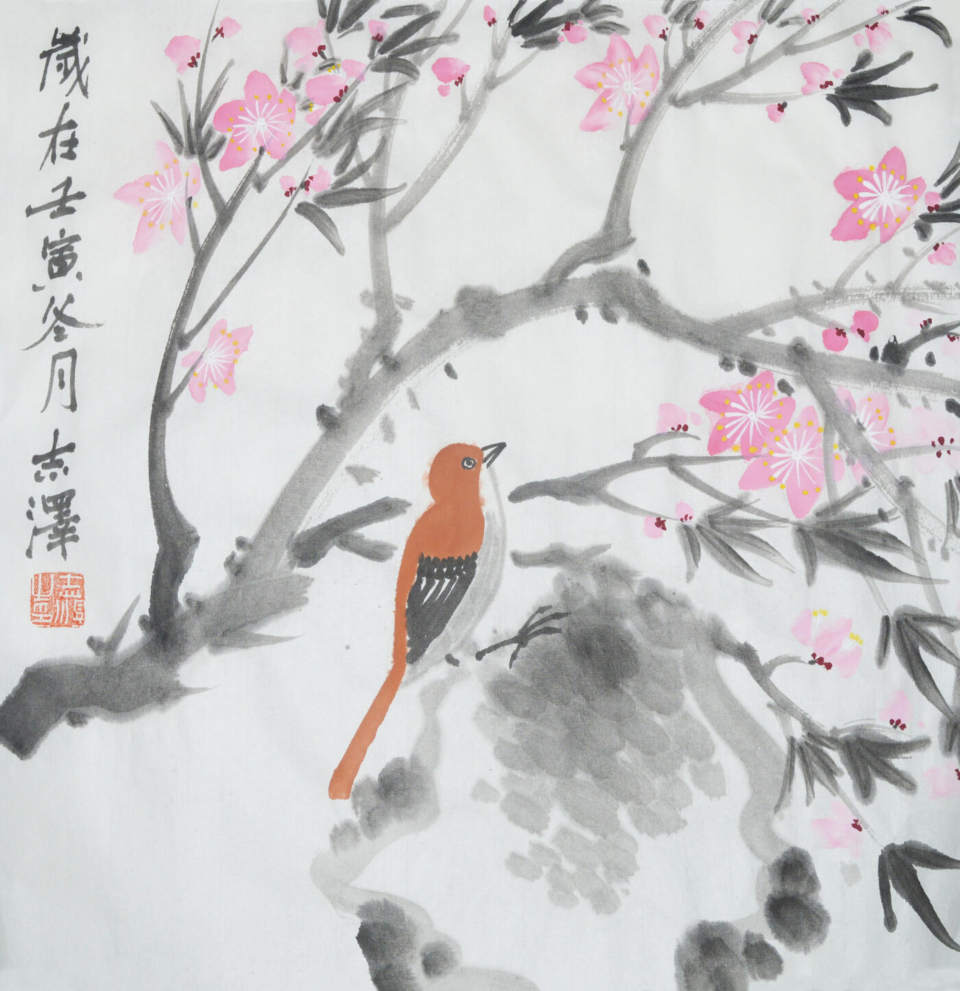 中国美术学院校友专场三 吕志泽《春色》