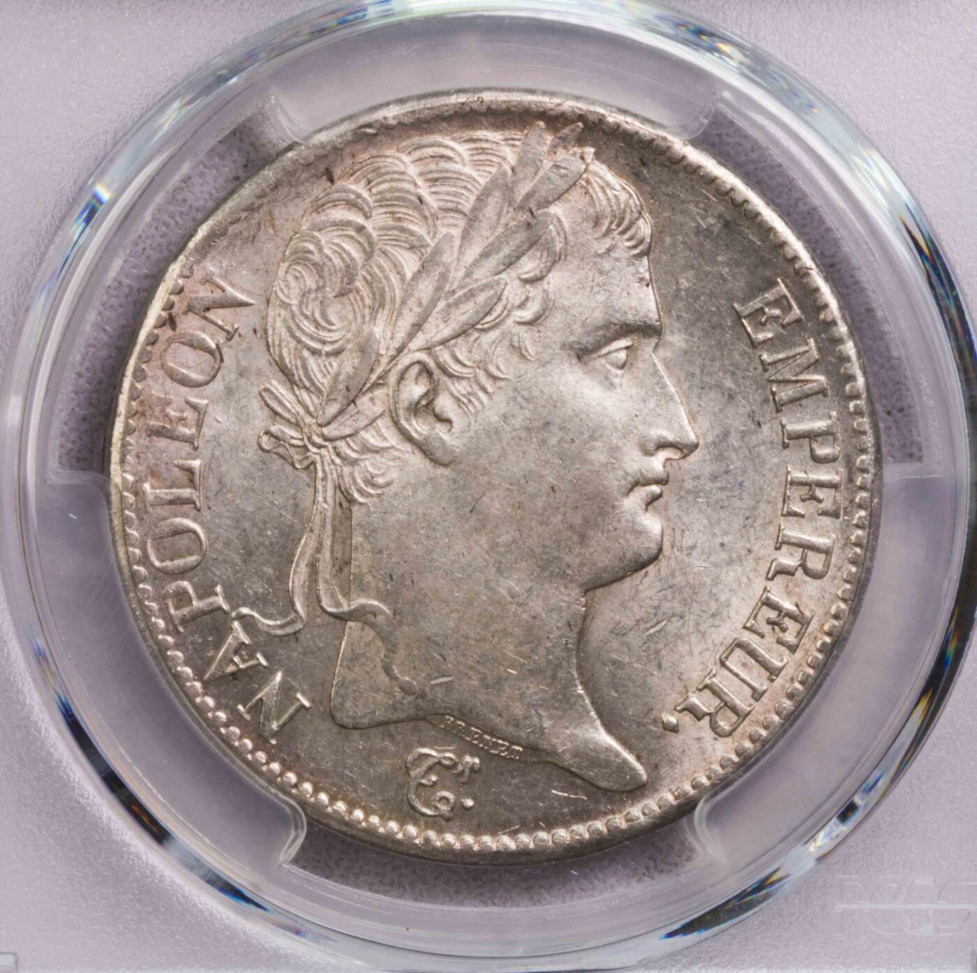 PCGS-MS61 1812A法国拿破仑5法郎大银币好年份