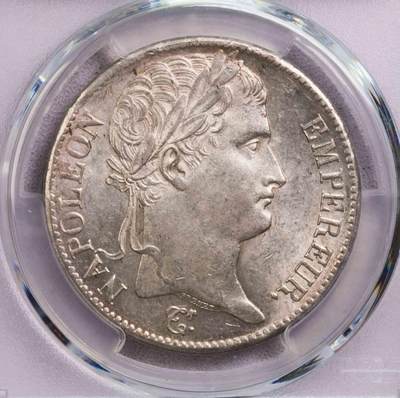 PCGS-MS61 1812A法国拿破仑5法郎大银币好年份 - PCGS-MS61 1812A法国拿破仑5法郎大银币好年份