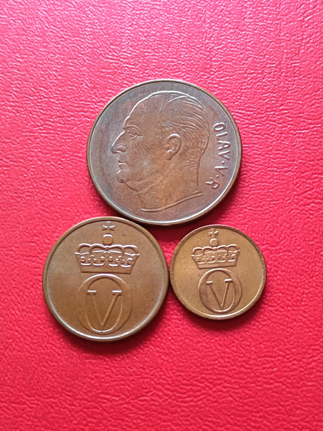 【云涧收藏】第三十一场 挪威1972年1～5殴尔3枚