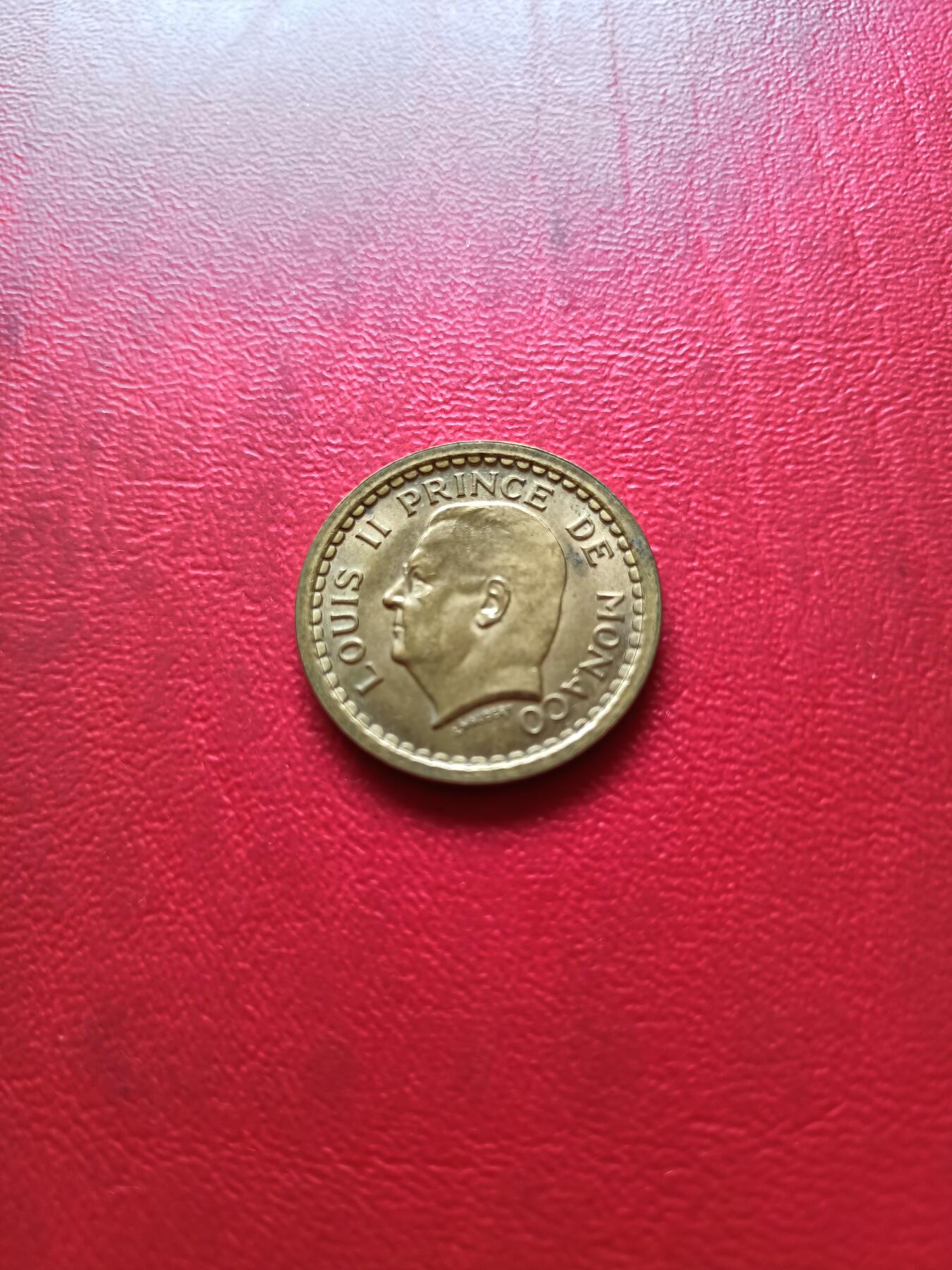 【云涧收藏】第三十一场 摩纳哥1945年1法朗
