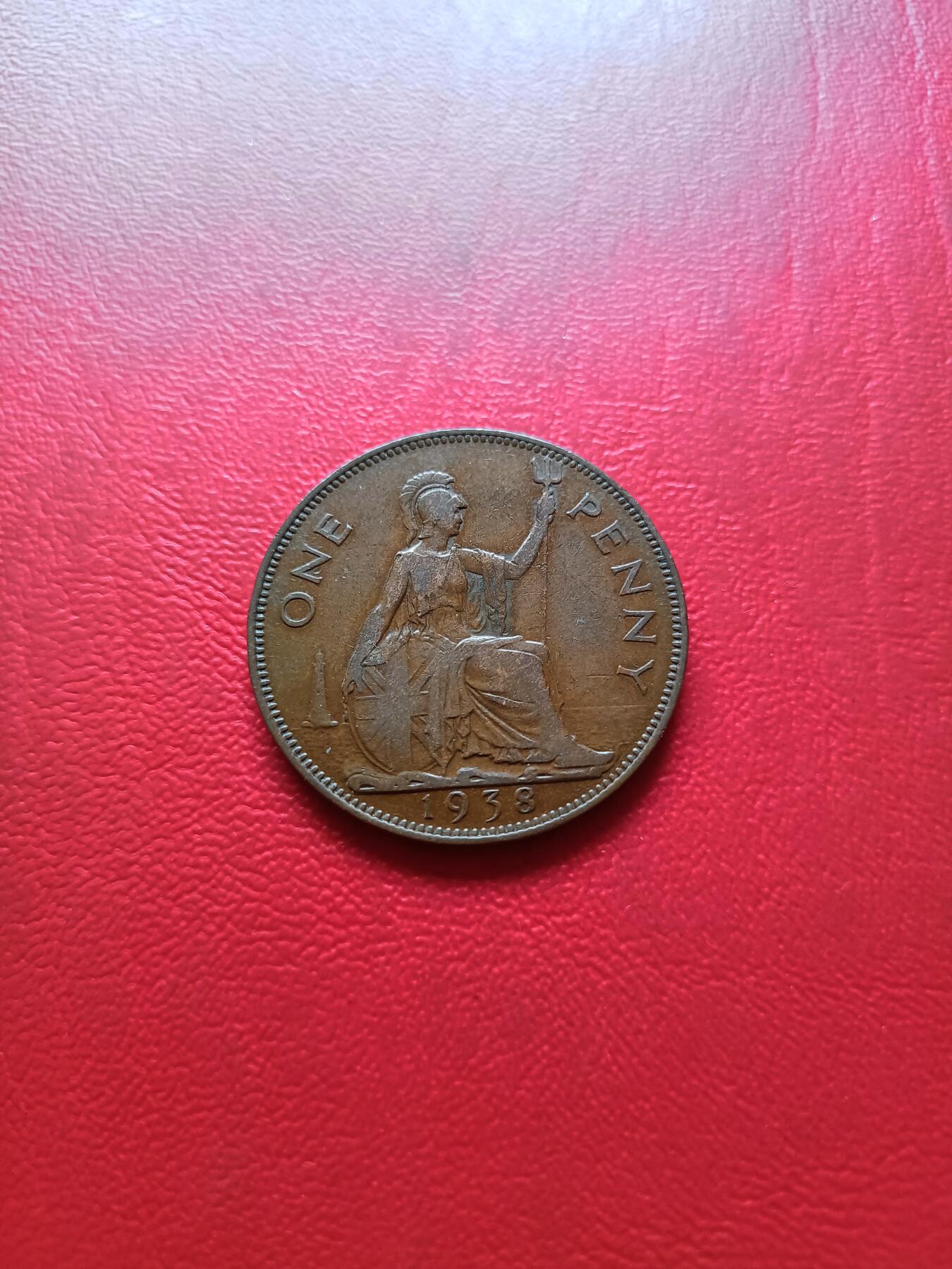 【云涧收藏】第三十一场 英国1938年乔六1便士