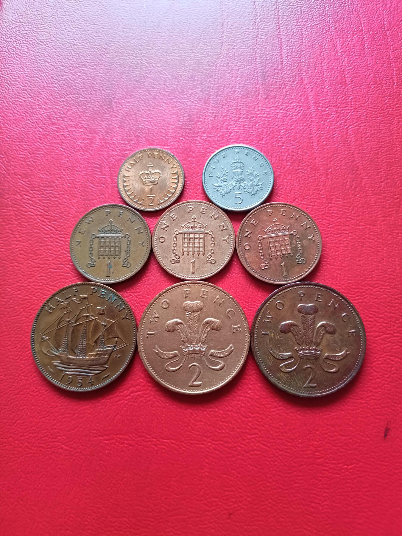 【云涧收藏】第三十一场 英国8枚