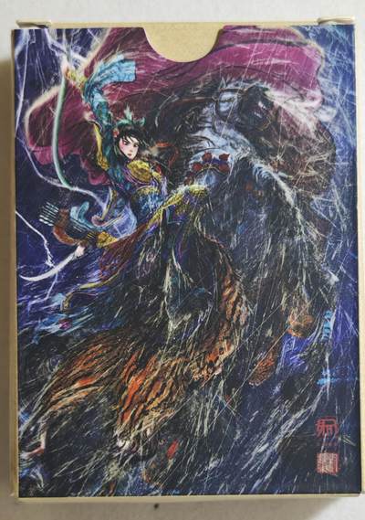 白泽拍卖卡牌手绘专场第18期（端午临中夏，时清日复长） 2024 昆仑万象 签绘水浒 半粗一套 如图所示