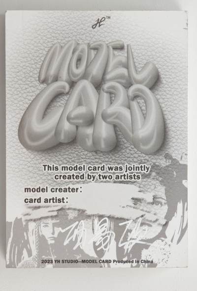 白泽拍卖卡牌手绘专场第18期（端午临中夏，时清日复长） 2025 MODEL CARD 摇滚 功易欧亲签 礼盒装