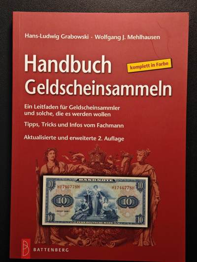 【德藏】世界币章拍卖第132期（拍品征集中~欢迎藏友联系） - 全新 巴滕贝格纸币收藏指南 全彩铜板纸印刷 全书约224页
