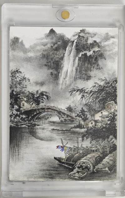 白泽拍卖卡牌手绘专场第18期（端午临中夏，时清日复长） 2025 蓝莓文化手绘卡 诗语江南 肖肖亲签 卡砖封装