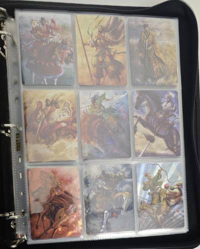 白泽拍卖卡牌手绘专场第18期（端午临中夏，时清日复长） 2024 焱卡文化 燎原水浒 光耀套卡 含卡册1套，内容如图2所示