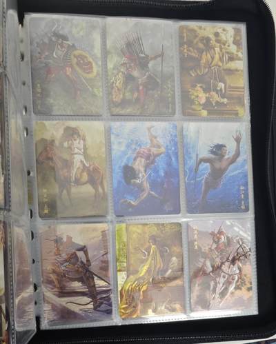 白泽拍卖卡牌手绘专场第18期（端午临中夏，时清日复长） 2024 焱卡文化 燎原水浒 光耀套卡 含卡册1套，内容如图2所示