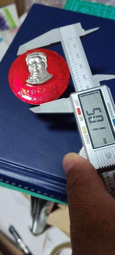 精品毛主席像章拍场 🔥🔥中年像🔥宜将剩勇追穷寇🔥毛主席像章，