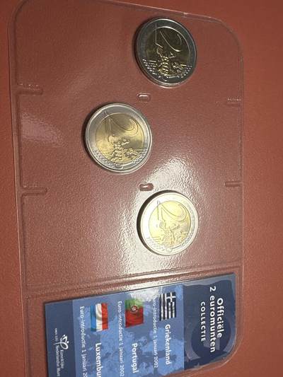 11.27银币、套币、精制币专场 - 2014年2欧官方纪念币卡册 原装全新