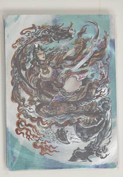 白泽拍卖卡牌手绘专场第18期（端午临中夏，时清日复长） 2024 启读文化 沈鑫封神 彩色粗闪10张 共1套