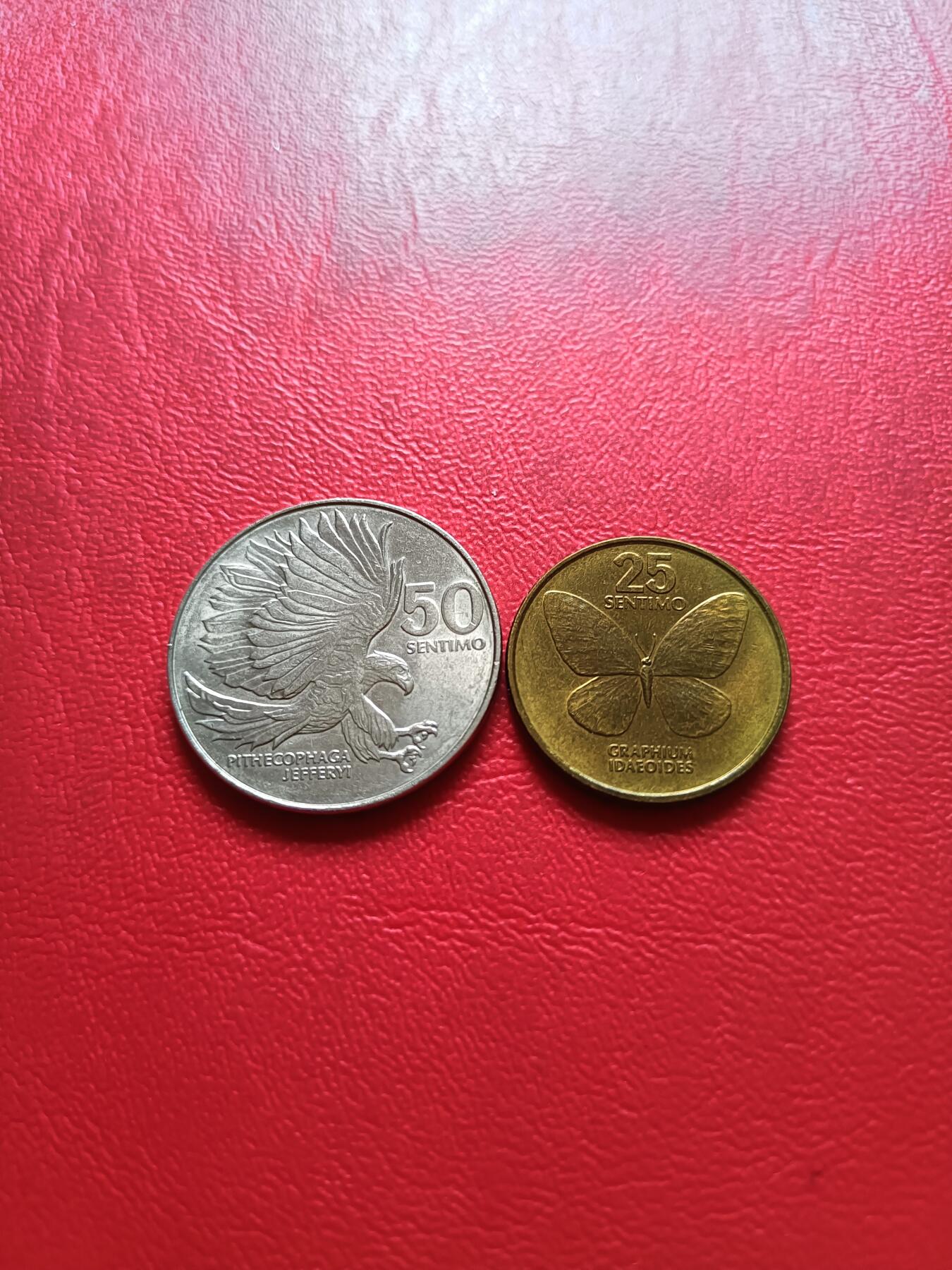 【云涧收藏】第三十二场 菲律宾1990年50分、25分2枚