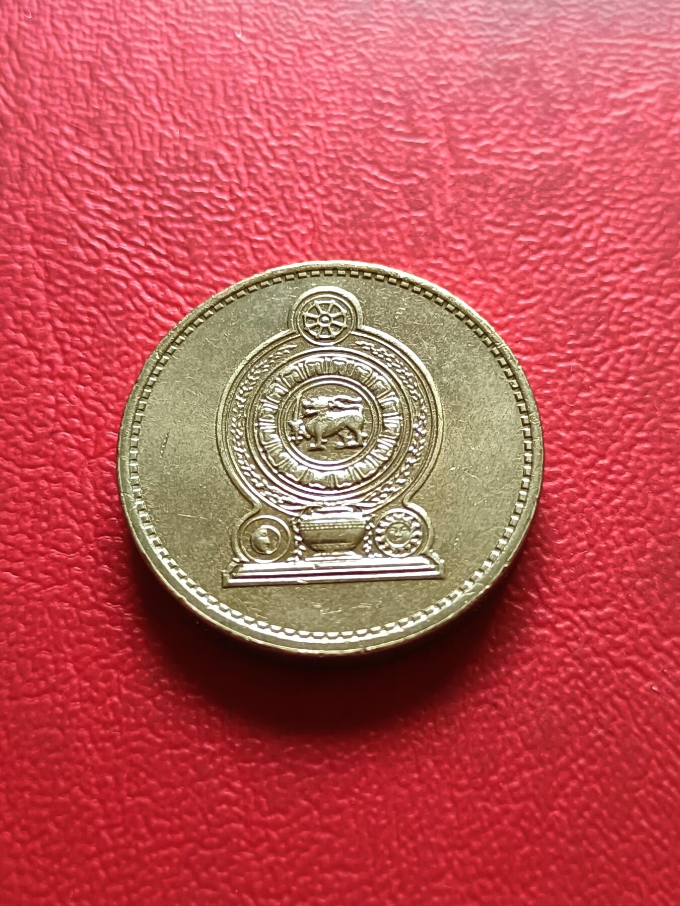 【云涧收藏】第三十二场 斯里兰卡1994年5卢比，UNC
