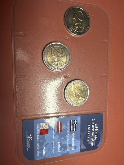 11.27银币、套币、精制币专场 - 2014年2欧硬币官方收藏卡