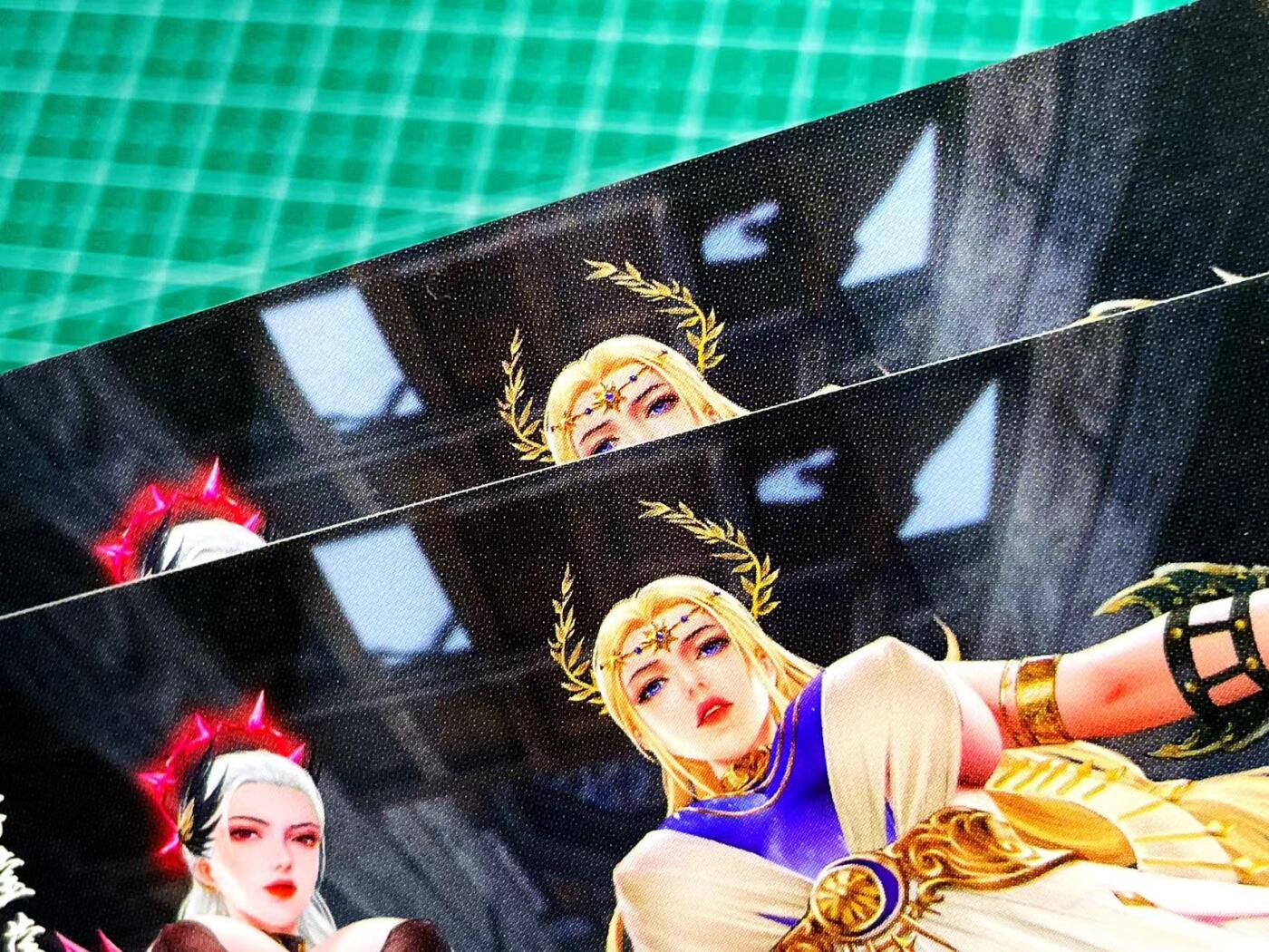 显眼宝17期 大家玩卡快乐 嘎嘎鸭 对卡一对 折光彩闪 小卡尺寸