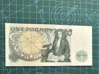 精品纸币专场，无佣金，拍下不付款永久拉黑 全新1英镑（牛顿版）