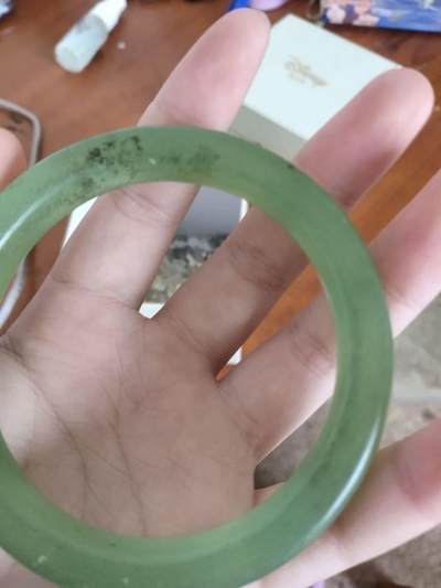 冰种翡翠/冰种有青色玛瑙 - 冰种翡翠/冰种有青色玛瑙