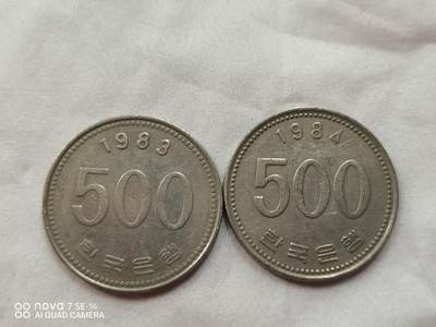 外国硬币 - 韩国1000元