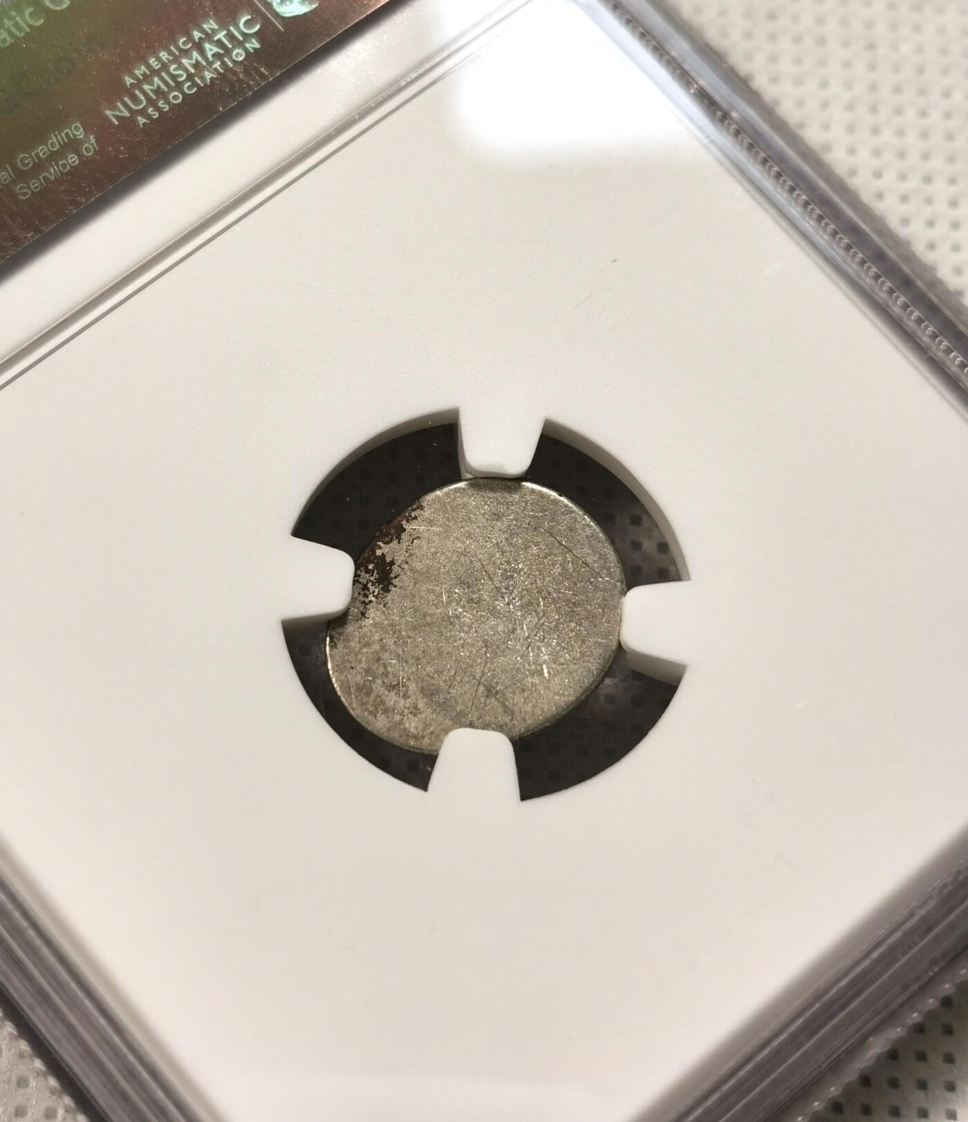  甄臻铺-世界币章拍卖（第20期），送拍享返佣金等优惠多多 NGC-AU50 柬埔寨小鸟，有分不易