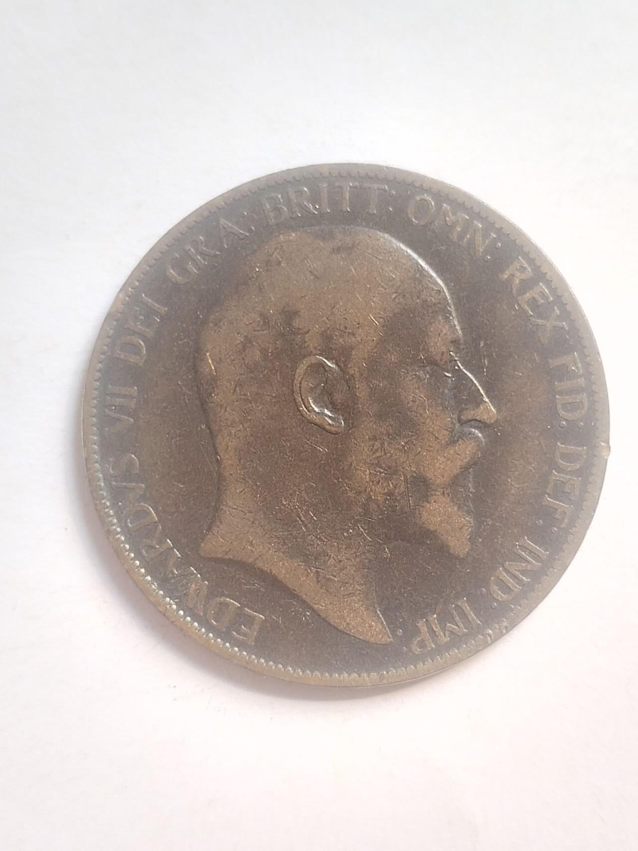 硬币 评级币 纪念币专场 1902年 一便士大铜币。