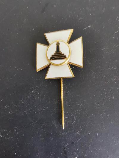 老王徽章第125期 - 德国基夫霍伊泽老兵协会针插   慕尼黑Ges.Gesch造   带厂标