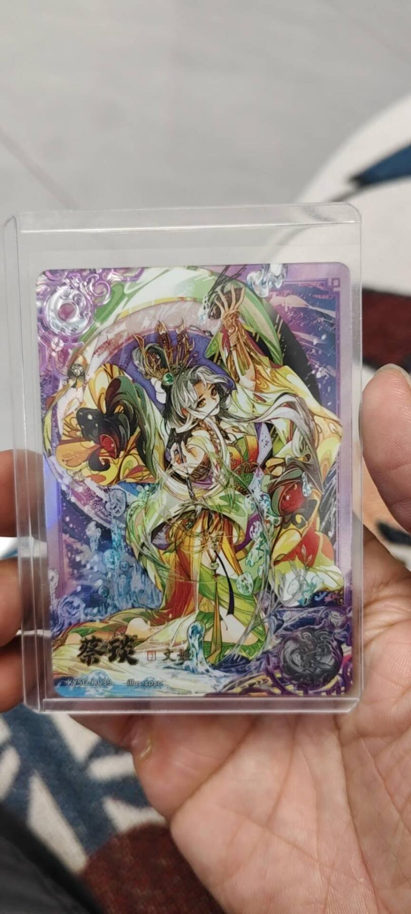 秋原瞳的小店第15期（收各类拍品，私聊拍卖主） 卡游三国6弹豪杰蔡妍